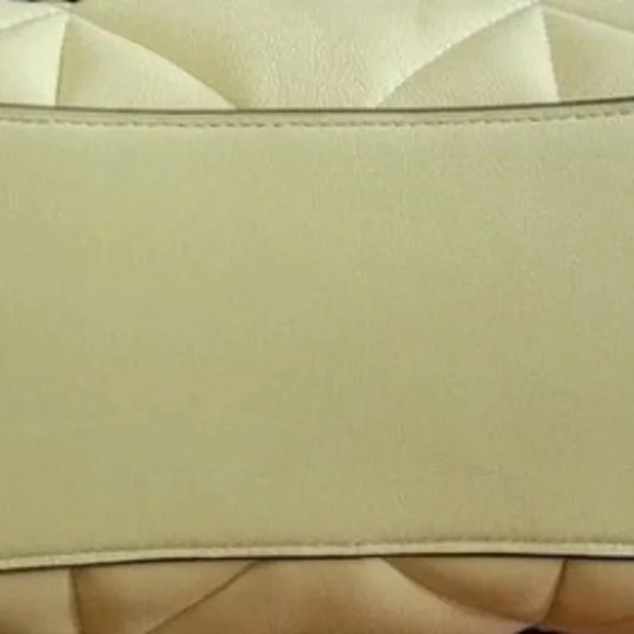 Coach Rowan Satchel In Puffy Leather Silver/Pale Lime - Picture 4 of 7